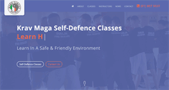 Desktop Screenshot of kravmaga.ie