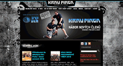 Desktop Screenshot of kravmaga.cz